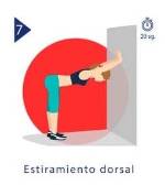 Estiramiento dorsal