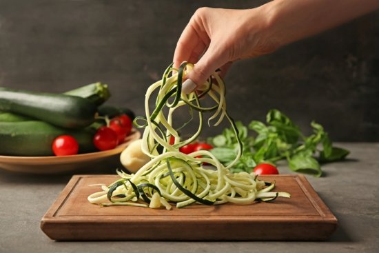 Espaguetis de calabacín