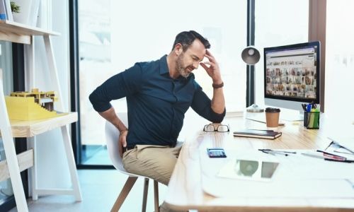 La higiene postural, clave para trabajar bien