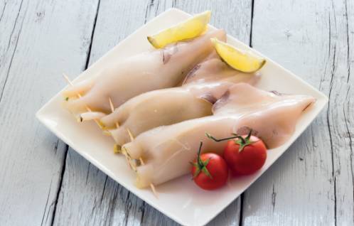 Macarrones de abordo con sepia