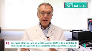 ¡Atención a los rayos infrarrojos y la luz visible!