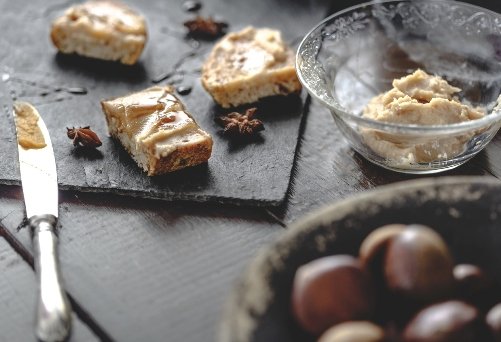 Paté vegetal de setas y castañas
