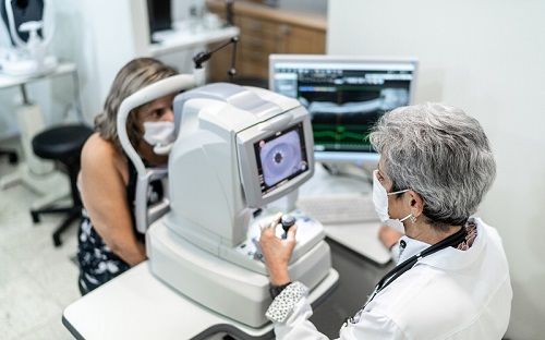 Pruebas antes de la operación para conocer la anatomía y la fisiología oculares