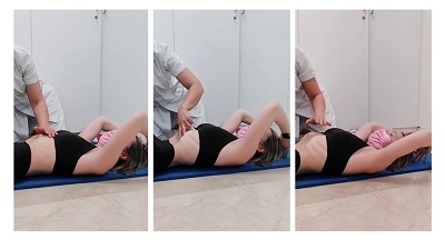 Tercer hipopresivo en posición tumbada